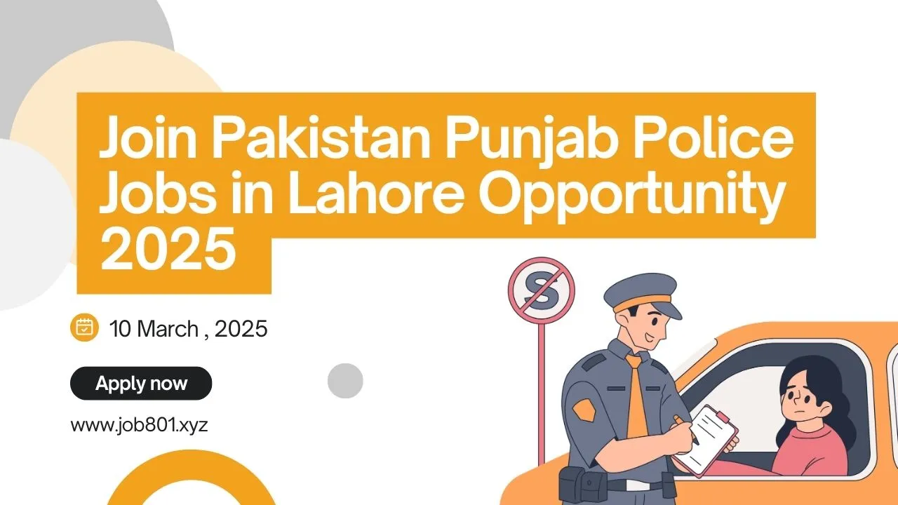 Pakistan Punjab Police Jobs